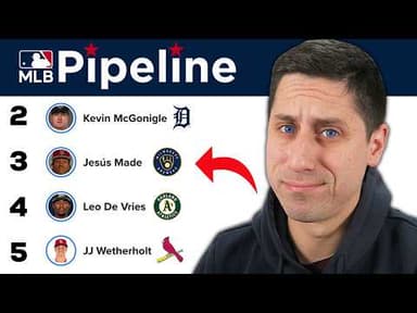 Reacting to MLB Pipeline NEW Top 100 Prospects for 2026