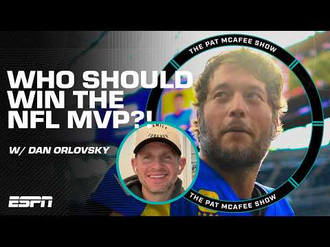 MVP race is HEATING UP... 🔥 Dan Orlovsky goes AGAINST his former teammate! | The Pat McAfee Show