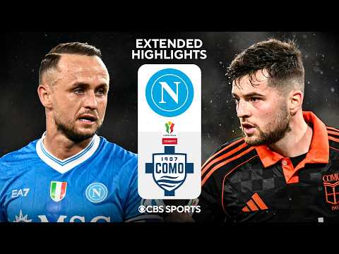 Napoli vs. Como: Extended Highlights | Coppa Italia | CBS Sports Golazo