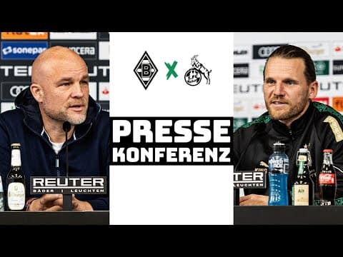 "Für die Fans ist es das wichtigste Spiel des Jahres!" | 🎙️ PK vor - Borussia - FC Köln