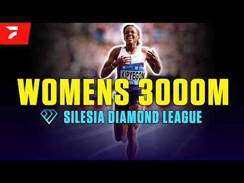 Faith Kipyegon BLASTS 3K World #2 All-Time at Silesia Diamond League 2025
