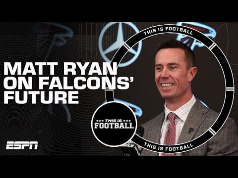 Why Matt Ryan Decided To Leave TV For The Falcons Job | This Is Football