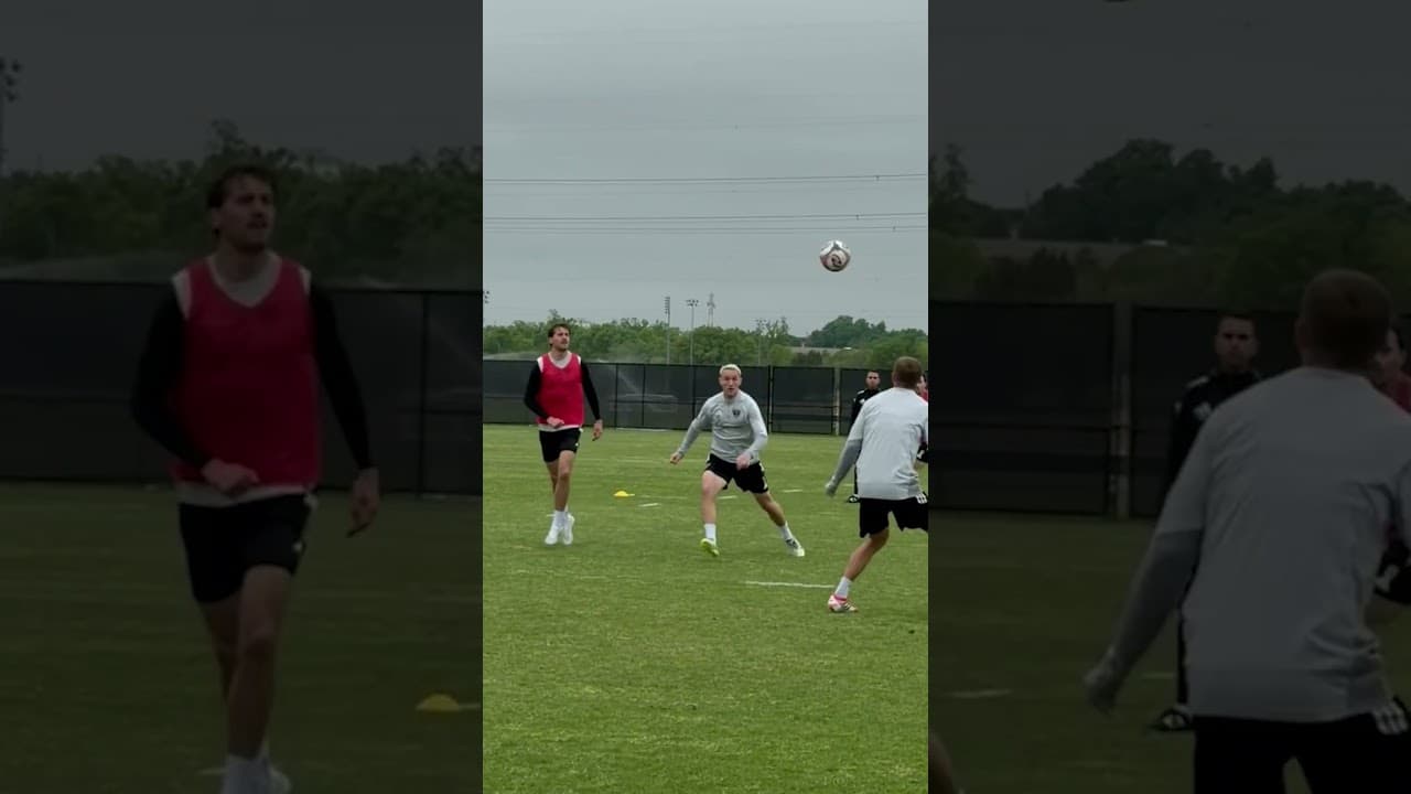 Player Focus Cam | Silvan Hefti ⚡️ #DCUnited #MLS #Soccer #Training #SilvanHefti