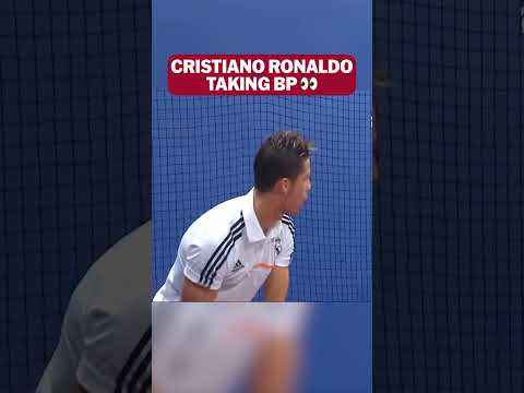 Cristiano Ronaldo: Scoring goals in the World Cup and hitting lasers in the cage 💪