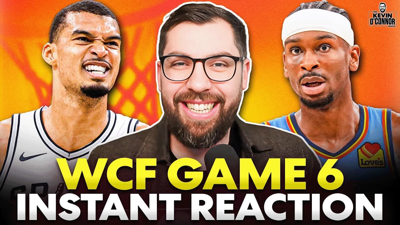 Spurs Dominate Thunder! 27-PT Blowout Win Forces Game 7 | KOC Live