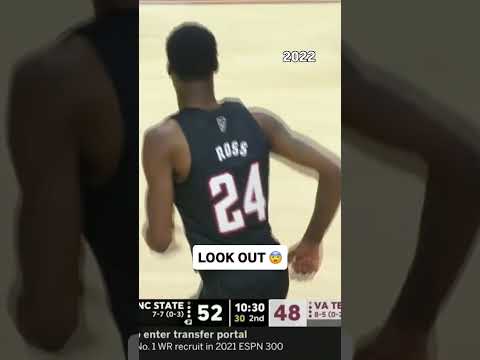 He threw that down 😮‍💨 #ncstate #accbasketball #collegebasketball