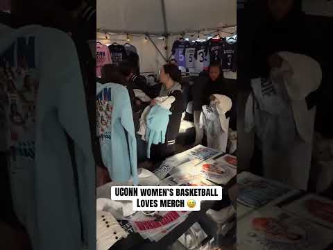 UConn went in on the NIL merch shop 😂 (via UConnNILstore/X)