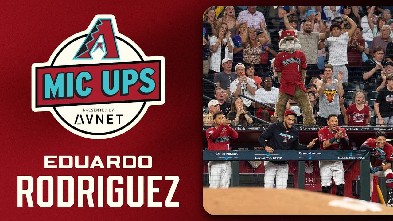 D-backs Mic Ups: Eduardo Rodriguez | Arizona Diamondbacks