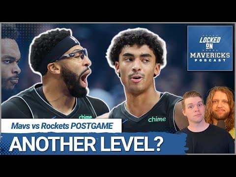 Mavs & Max Christie Prove They Have Another Level But... | Dallas Mavericks vs Houston Rockets