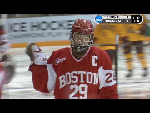 Marie-Philip Poulin women's college hockey Frozen Four highlights