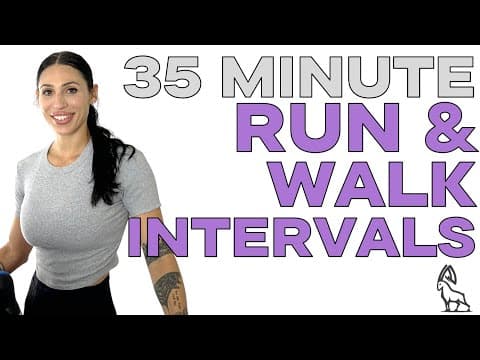 Run & Power Walk Intervals | Treadmill Follow Along!