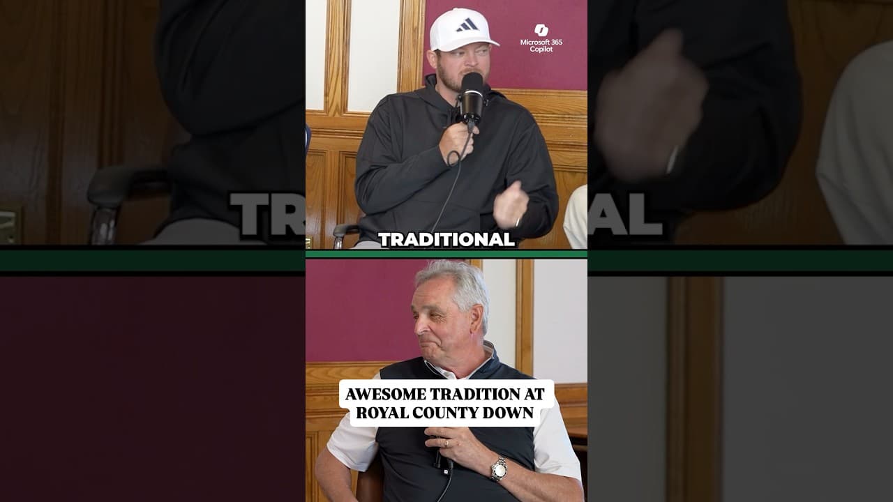 This awesome tradition has been going on for over 100 YEARS at Royal County Down. @Microsoft.Copilot