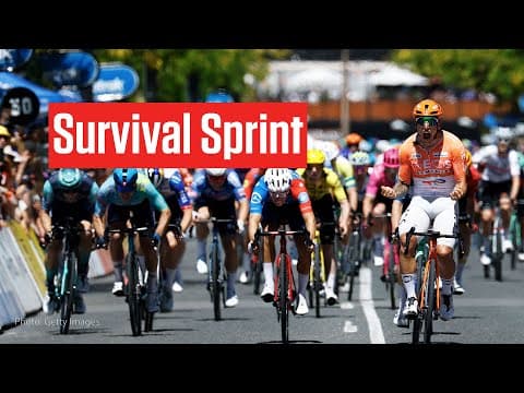 No One Was Safe In Tour Down Under 2026 Stage 3