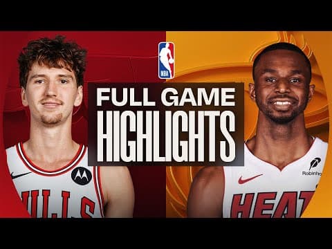 BULLS at HEAT | FULL GAME HIGHLIGHTS | January 31, 2026