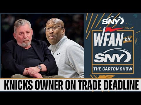 James Dolan shares Knicks trade deadline plans