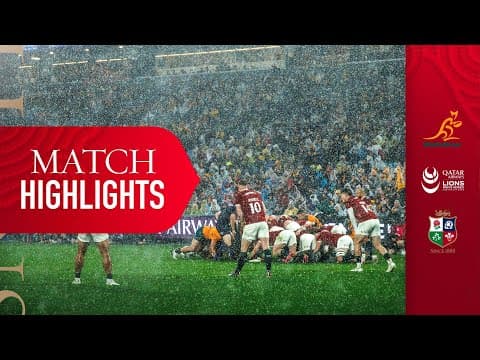 Extended Highlights | Australia v Lions, 3rd Test