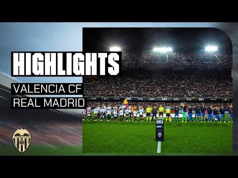 VALENCIA CF - REAL MADRID | RESUMEN DEL PARTIDO - JORNADA 23 DE LALIGA EA SPORTS 2025 - 2026