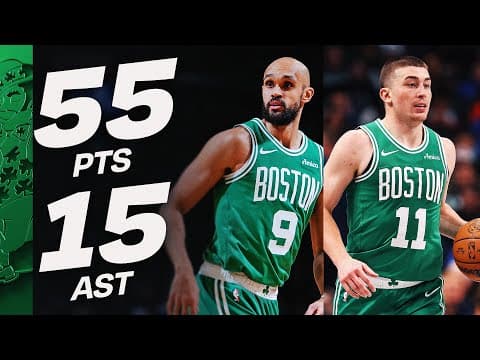 Derrick White & Payton Pritchard Light It Up In Houston - 55 PTS | February 4, 2026
