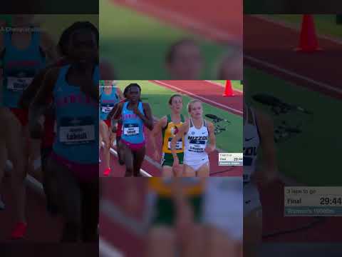 Back-to-back Boston Marathon champ Sharon Lokedi won the 2018 NCAA 10K 🔥 #shorts
