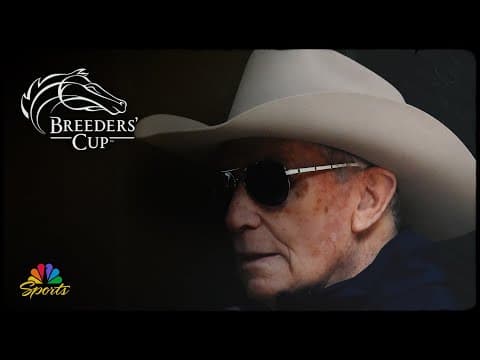 D. Wayne Lukas' impact on the Breeders' Cup with Steve Kornacki | NBC Sports