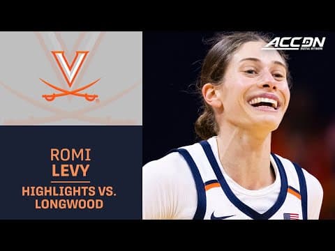 Virginia Guard Romi Levy Highlights vs. Longwood