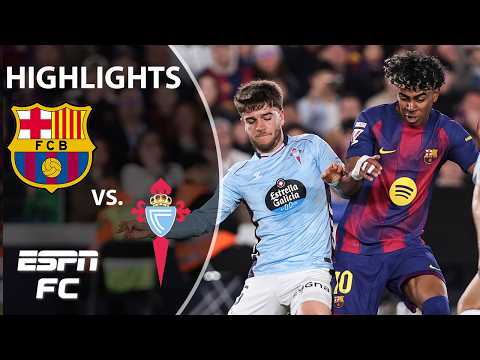 LALIGA TITLE IN SIGHT ⚽ Barcelona vs. Celta Vigo | LALIGA Highlights | ESPN FC