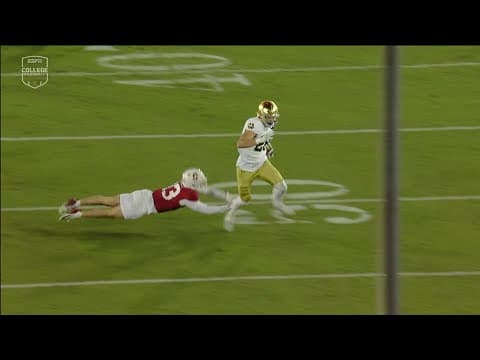 NOTRE DAME FAKES PUNT FOR 84-YD TOUCHDOWN 🔥 | ESPN College Football