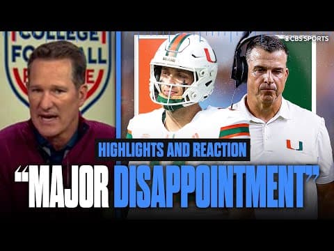 SMU picks off Carson Beck & SHOCKS No. 10 Miami in overtime | Game Recap