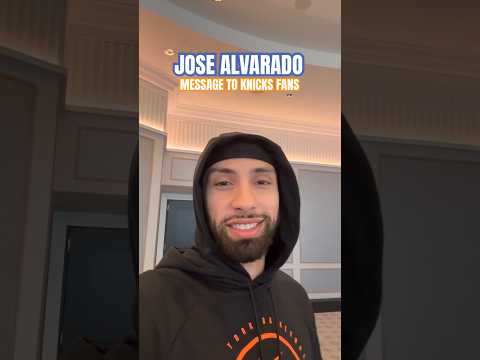 Jose Alvarado’s first game in MSG as a Knick? MOVIE. #knicks #shorts #newyork #native #homecoming