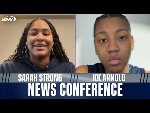 Sarah Strong and KK Arnold on UConn's big matchup with USC