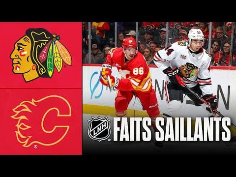 Blackhawks vs Flames 7/11/25 | Faits saillants