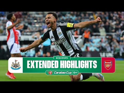 Newcastle United vs. Arsenal: Extended Highlights | Carabao Cup | CBS Sports Golazo