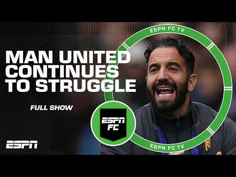 Man United's WORST START in 33 years 😳 Will Ruben Amorim be SACKED? + Can Arsenal win UCL? | ESPN FC