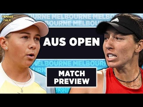 Anisimova vs Pegula | Australian Open 2026 QF | Tennis Talk Preview