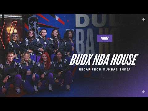 From Sacramento to India | Kings Dancers at BUDXNBA House 2025