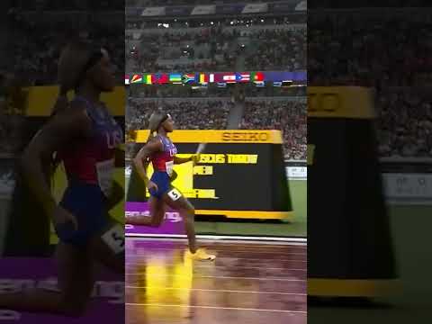 Sha'Carri Richardson leads USA to another 4x100m GOLD 🔥 #worldathleticschamps #usa #gold #sports
