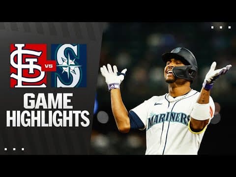 Cardinals vs. Mariners Game Highlights (9/10/25) | MLB Highlights