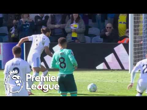 Dominic Calvert-Lewin's penalty lifts Leeds 3-0 in front of Wolves | Premier League | NBC Sports