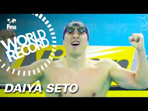 Daiya Seto Shatters 200m Butterfly World Record | #FINAHangzhou2018