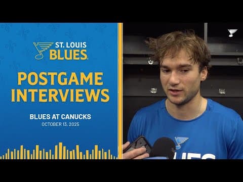 Oct. 13: Postgame Interviews