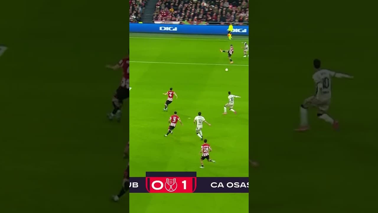 El golazo de Aimar en el #AthleticOsasuna de Copa del Rey en la temporada 2024/25 | C. A. Osasuna