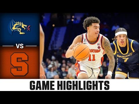 Drexel vs. Syracuse Highlights | 2025-26 ACC Men's Basketball