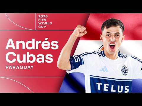 Vancouver Whitecaps Midfielder Andrés Cubas Makes Paraguay 2026 World Cup Roster!