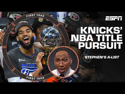 Stephen's A-List 🏀 Top 5️⃣ things the Knicks MUST DO to win the NBA Finals 🏆 | First Take