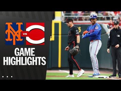 Mets vs. Reds Game Highlights (9/5/25) | MLB Highlights