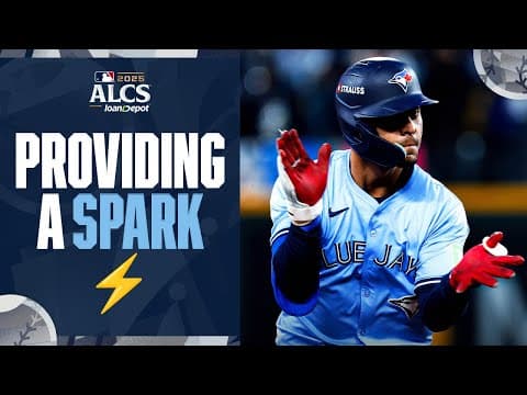 Andrés Giménez has turned it UP in the ALCS 📈 (5 hits, 2 home runs, 6 RBI in last two games 🔥)