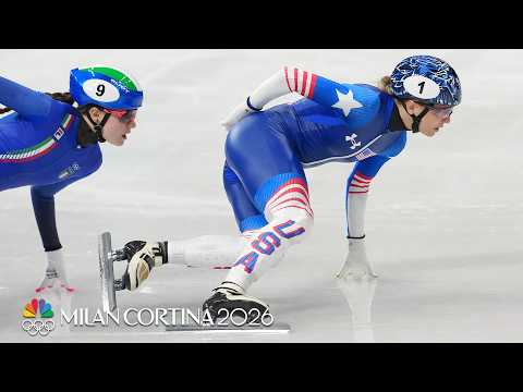 Team USA's Kristen Santos-Griswold CRUISES through 1000m heats | Winter Olympics 2026 | NBC Sports