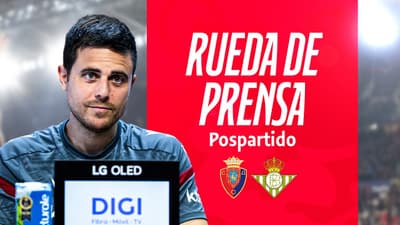Rueda de prensa de Alessio Lisci pospartido Osasuna - Real Betis | Club Atlético Osasuna