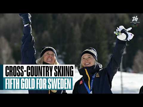 Sweden surges to gold, Diggins' team sprint swan song
