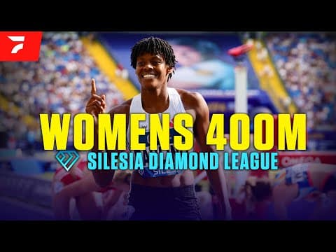 Paulino Pops Off In Poland (Womens 400m) | 2025 Silesia Diamond League